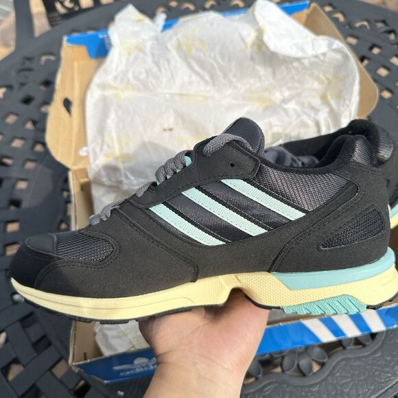 Adidas ZX 4000 Black Ice Mint Men\'s Athletic Shoes EE4763 Size 6 main image 4